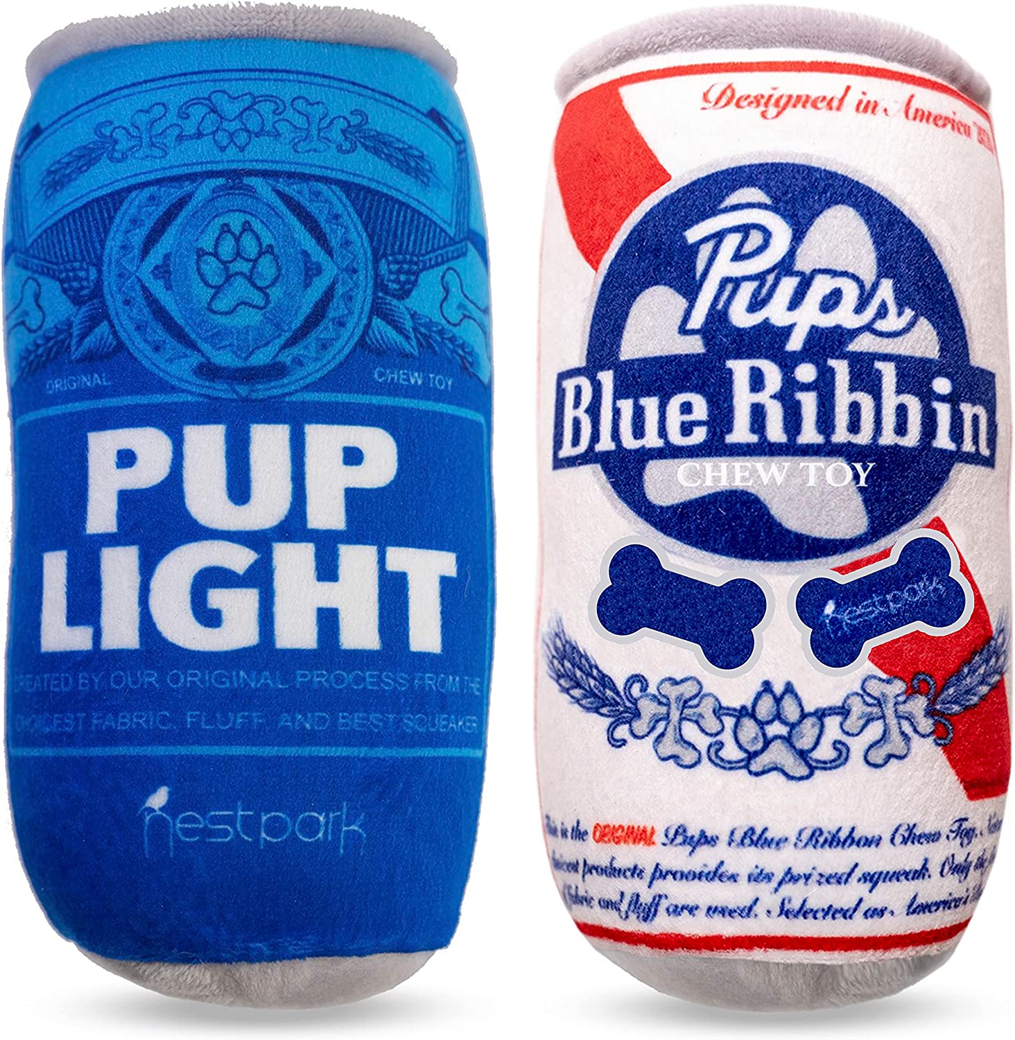 Pup Light and Pups Blue Ribbon Dog Toys