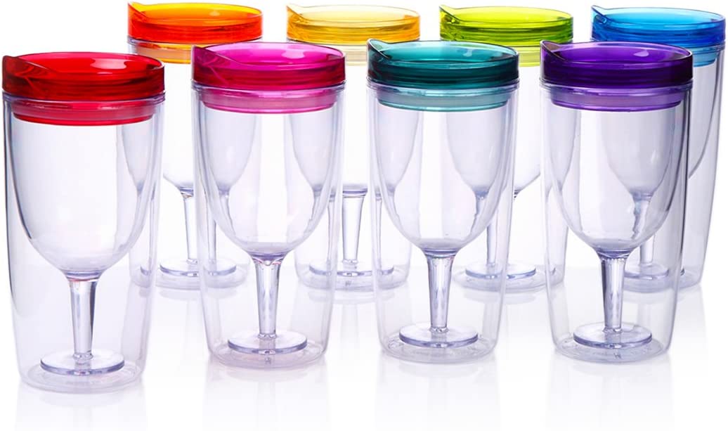Wine Glass Sippy Cup