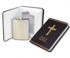 Hidden Bible Flask