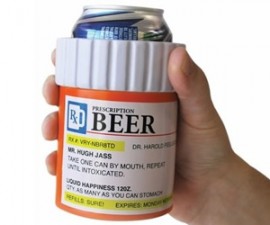 Prescription Beer Koozie