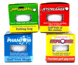 Trick Golf Balls