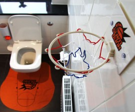 Slam Dunk Toilet Basketball