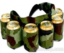 Six Pack Camo Belt