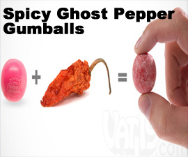 Spicy Ghost Pepper Gumballs