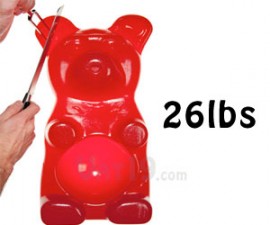 26 Pound Gummy Bear